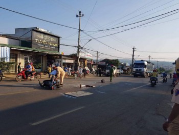 Đắk Lắk:  Ô tô tông chết Trung úy quân đội rồi bỏ trốn