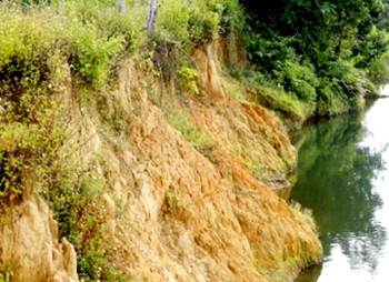 Hà Tĩnh: Nơm nớp nhìn sông “ngoạm” hàng trăm mét đất