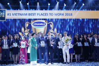 Vinamilk tiếp tục đứng đầu top 100 nơi làm việc tốt nhất Việt Nam năm 2018