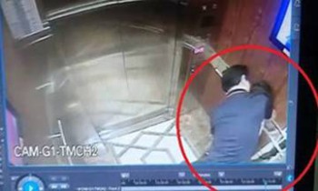 Người đàn ông hôn, sờ soạng bé gái trong thang máy ở TP HCM
