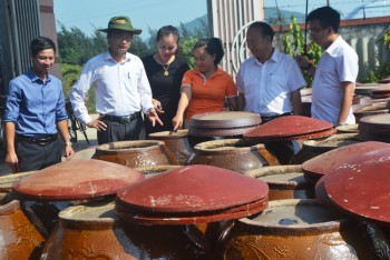 Hà Tĩnh khảo sát các sản phẩm điểm Chương trình OCOP năm 2019