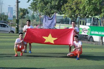 Hà Tĩnh: Khai mạc giải bóng đá báo chí miền Trung lần thứ VI