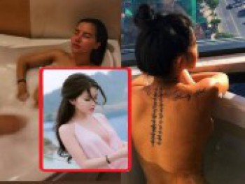 Hot girl hở bạo ở "Tuyệt tình cốc" lại gây tranh cãi vì khỏa thân trong bồn tắm