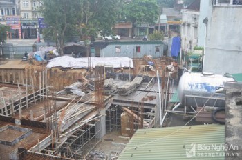 Dự án khách sạn 20 tầng của Tập đoàn Hoành Sơn gây sụt lún, rạn nứt nhà dân thành phố Vinh