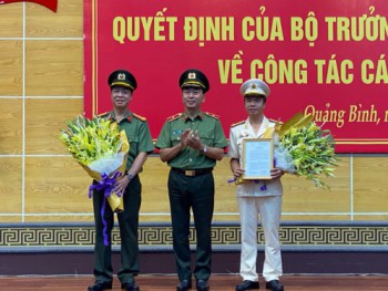 Phó Giám đốc Công an tỉnh Hà Tĩnh làm Giám đốc Công an tỉnh Quảng Bình