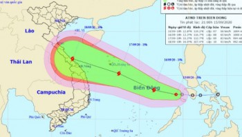 ATNĐ hoành hành biển Đông, Hà Tĩnh - Quảng Ngãi cần đề phòng bão