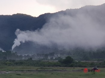 Trạm trộn bê tông nhựa nóng xả khói mịt mù, người dân khốn khổ