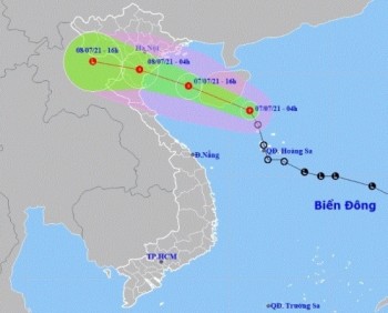 Áp thấp nhiệt đới gió giật cấp 9, ảnh hưởng từ Quảng Ninh đến Hà Tĩnh