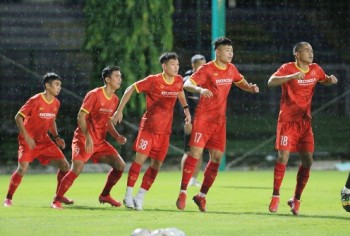 U22 Việt Nam bước vào tập luyện hướng tới Vòng loại U23 châu Á 2022