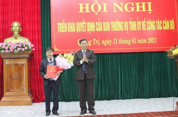 Bổ nhiệm lãnh đạo mới Quảng Trị, Hà Tĩnh, Bình Phước