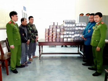 Hà Tĩnh bắt 250 đối tượng mua bán, tàng trữ pháo trái phép