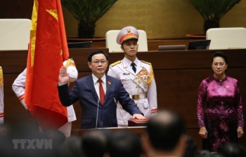 Đồng chí Vương Đình Huệ tuyên thệ nhậm chức Chủ tịch Quốc hội