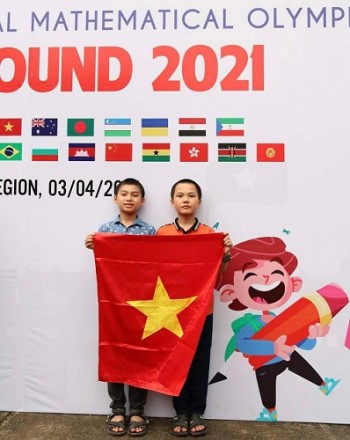 Đôi bạn thân lớp 6 ở Hà Tĩnh đạt giải Olympic Toán quốc tế TIMO