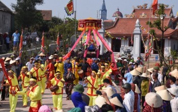 Lễ hội cầu ngư Nhượng Bạn Hà Tĩnh được công nhận di sản văn hóa quốc gia