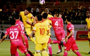 V-League 2021, Hồng Lĩnh Hà Tĩnh thấp thoáng bóng dáng của suất xuống hạng