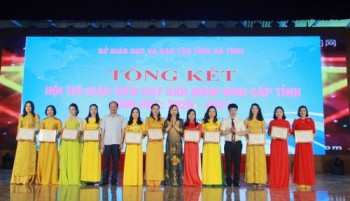 Hà Tĩnh: 139 giáo viên được công nhận danh hiệu giáo viên dạy giỏi mầm non