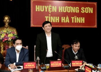 Bộ trưởng Nguyễn Thanh Long: Hà Tĩnh tiếp tục tập trung cao cho công tác phòng, chống dịch COVID-19