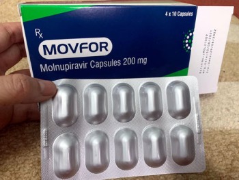 Bộ Y tế: Người dân không nên tích trữ và tự ý sử dụng thuốc Molnupiravir