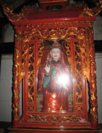 Nghệ An: Tượng bà Chúa Lãng 300 năm tuổi bị đánh cắp