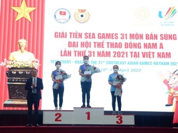 Tuyển bắn súng Việt Nam giành 11 huy chương vàng tại Giải Tiền SEA Games 31