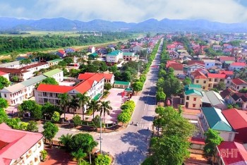 Huyện Hương Sơn (Hà Tĩnh) đạt chuẩn nông thôn mới