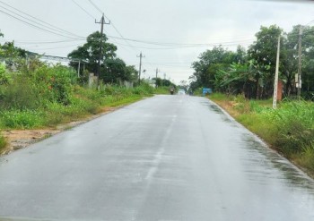 Tuyến đường Tập đoàn Sơn Hải làm gần 9 năm vẫn bóng láng