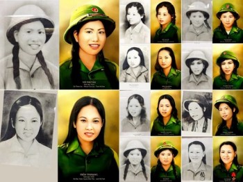 Phục dựng hình ảnh 10 nữ thanh niên xung phong Ngã ba Đồng Lộc
