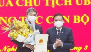 Ông Nguyễn Việt Hưng được bổ nhiệm Phó giám đốc Sở Tài chính Nghệ An