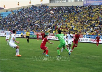 V.League 2023: Thép Xanh Nam Định chia điểm với Hồng Lĩnh Hà Tĩnh