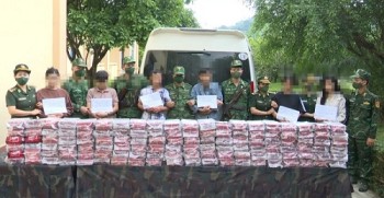 Hà Tĩnh: bắt các đối tượng người Lào vận chuyển 121kg ma túy