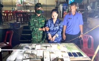 Bắt giữ cô gái trẻ vận chuyển 15kg ma túy, 40 bánh heroin từ Lào về Việt Nam