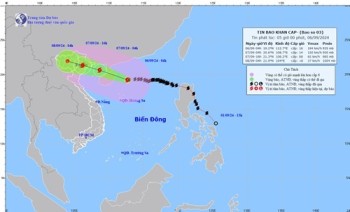 Bão số 3 vẫn giữ nguyên cấp độ siêu bão, cách Quảng Ninh 620 km, gió giật cấp 16