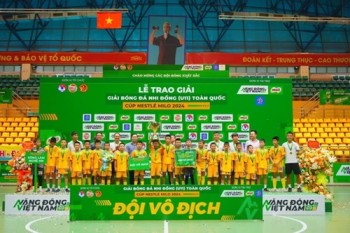 U11 SLNA bị thu hồi cúp, cấm 2 năm dự giải U11 toàn quốc