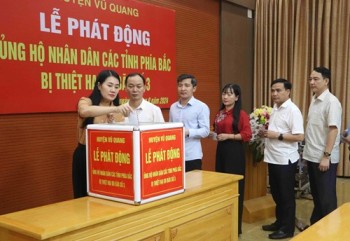 Vũ Quang: Phát động ủng hộ Nhân dân các tỉnh phía Bắc bị thiệt hai do bão số 3