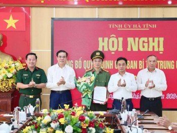 Giám đốc Công an tỉnh Hà Tĩnh tham gia Ban chấp hành, Ban Thường vụ Tỉnh ủy