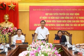 Báo chí tập trung tuyên truyền về Kỷ niệm 110 năm Ngày sinh đồng chí Lý Tự Trọng