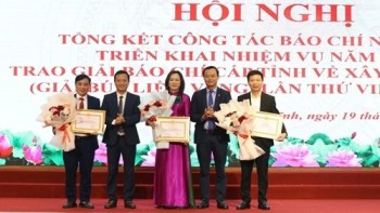 28 tác phẩm đoạt giải Báo chí Búa liềm vàng Hà Tĩnh năm 2024