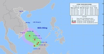 Biển Đông xuất hiện áp thấp nhiệt đới, miền Trung mưa xối xả trong tuần tới