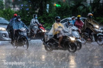 Thông tin mới về mưa dông ở miền Bắc
