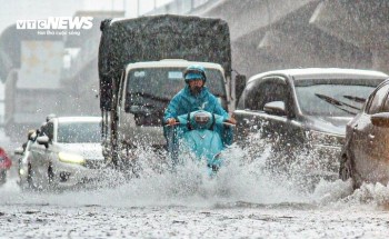 Không khí lạnh sắp tràn về, Bắc Bộ và Bắc Trung Bộ mưa lớn, có nơi dưới 18°C
