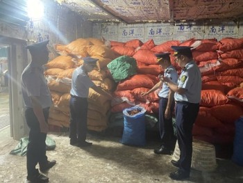 Phát hiện gần 8 tấn chân gà 'bẩn' đang chờ tiêu thụ tại Quảng Ninh