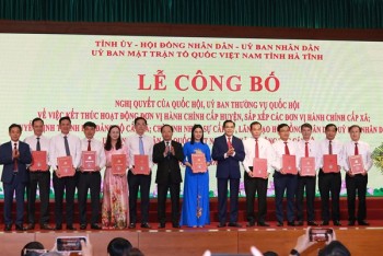 Danh sách 69 Bí thư, Chủ tịch xã, phường mới ở Hà Tĩnh sau sắp xếp