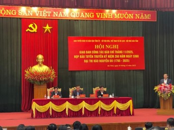 Hà Tĩnh thông tin Lễ kỷ niệm 260 năm ngày sinh Đại thi hào Nguyễn Du