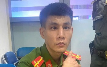 Thanh niên mặc quân phục công an vào sân bay Đà Nẵng chơi, bị phát hiện