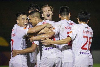Kết quả vòng 15 V-League: Thể Công-Viettel thu hẹp cách biệt với Công an Hà Nội
