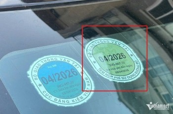 Bỏ tem đăng kiểm dán trên kính ô tô từ năm 2027