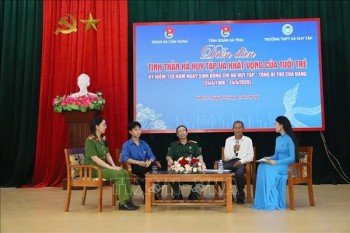 Lan tỏa tinh thần Hà Huy Tập trong thế hệ trẻ