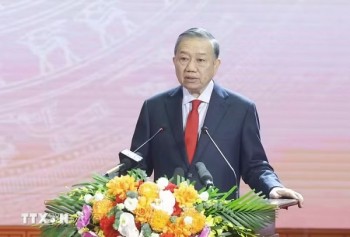 Tổng Bí thư, Chủ tịch nước Tô Lâm dự Lễ kỷ niệm 120 năm Ngày sinh Tổng Bí thư Hà Huy Tập