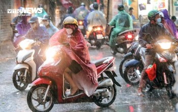 Tin cảnh báo mưa dông ở miền núi, trung du Bắc Bộ và dự báo thời tiết ngày 10/5