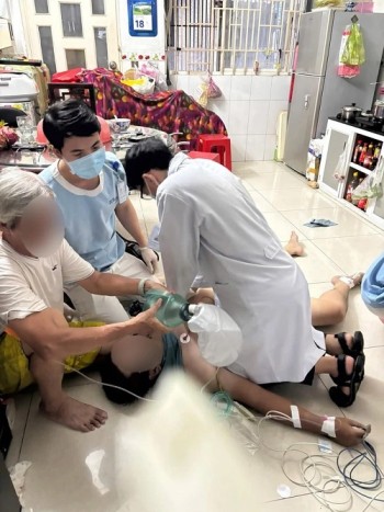 Nam giáo viên than mệt, đổ gục và không qua khỏi